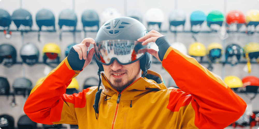 Importance du casque sur les pistes de ski